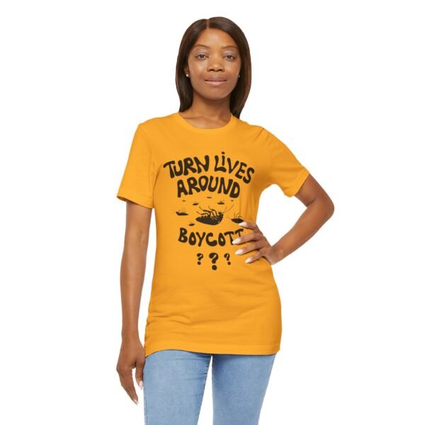 Boycott Something - Society Is on Its Back - Unisex Jersey Short Sleeve Tee