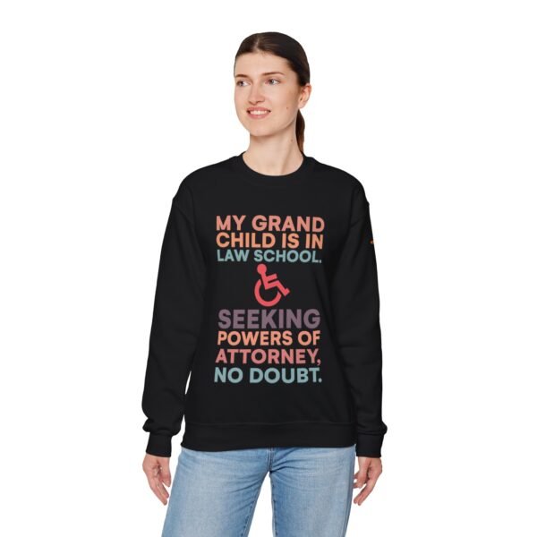 Powers of Attorney - Unisex Heavy Blend™ Crewneck Sweatshirt - Image 3