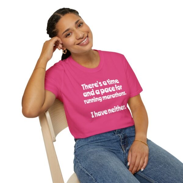 Marathon Watchers - Unisex Softstyle T-Shirt - Image 4