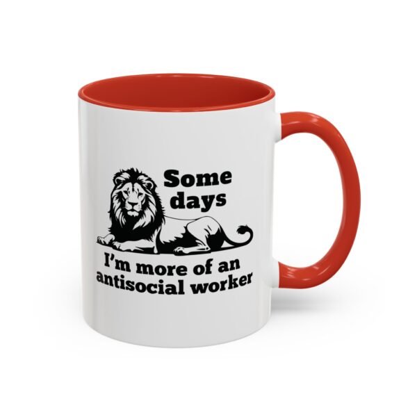 Sometimes Antisocial Worker Mug - Image 4