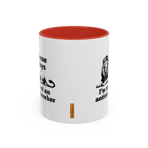 Sometimes Antisocial Worker Mug - Image 5