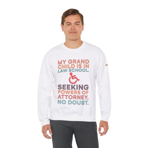 Powers of Attorney - Unisex Heavy Blend™ Crewneck Sweatshirt - Image 2