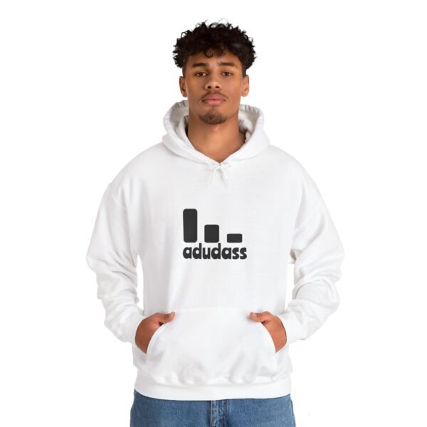 Adudass - Unathletic - Unisex Heavy Blend™ Hooded Sweatshirt - Image 2