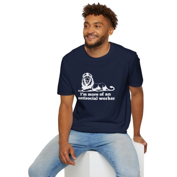 AntiSocial Worker - Unisex Softstyle T-Shirt