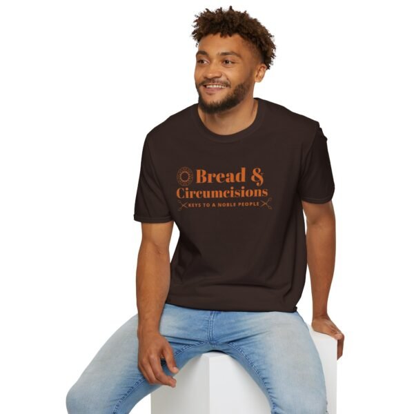 Bread & Circumcisions - Unisex Softstyle T-Shirt - Image 4