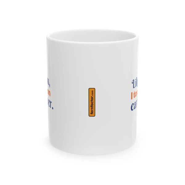 Bible Mug - Early Riser White Background - Image 3