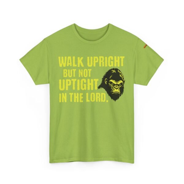 Funny Religious Unisex Tee: Walk Upright Not Uptight in the Lord - Image 11