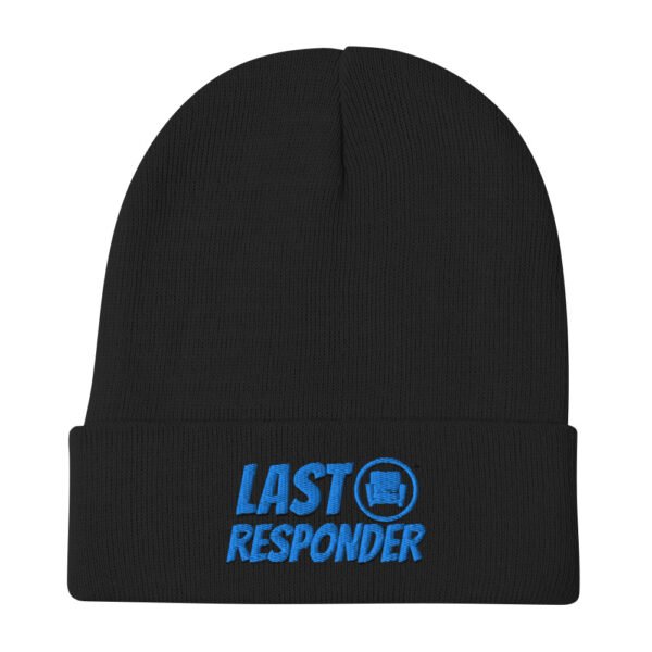 Fun Last Responder Embroidered Beanie