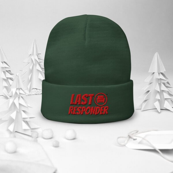 Fun Last Responder Embroidered Beanie - Image 7