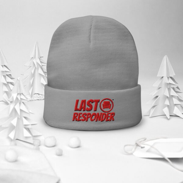 Fun Last Responder Embroidered Beanie - Image 9