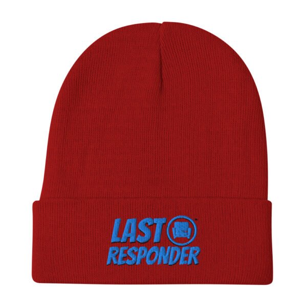 Fun Last Responder Embroidered Beanie - Image 3